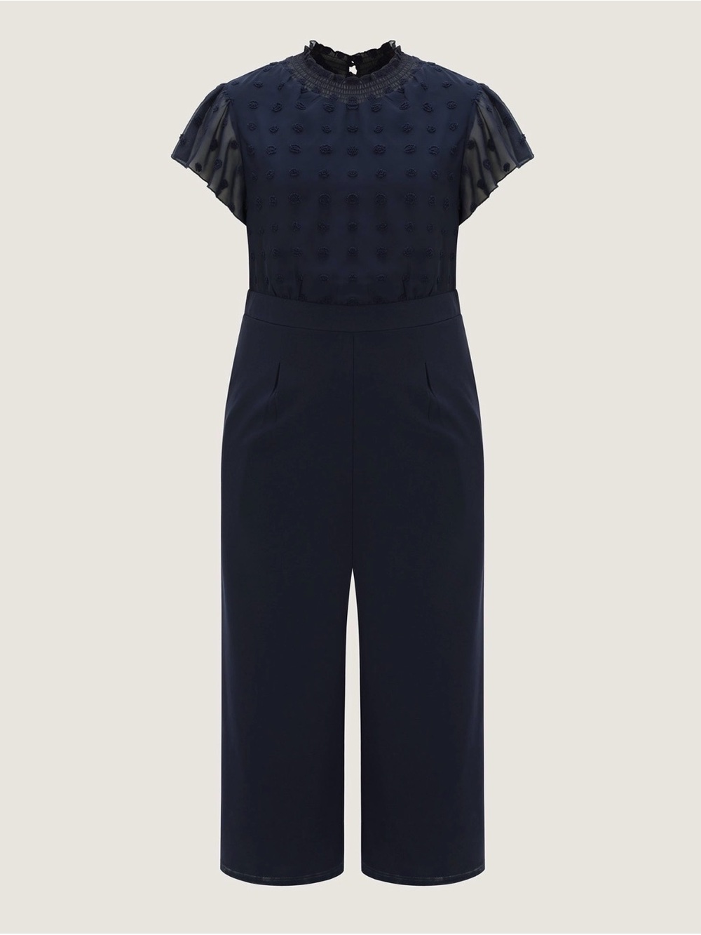 BloomChic Elegant Navy Short-Sleeve Jumpsuit NWT Sz 18-20 Never worn